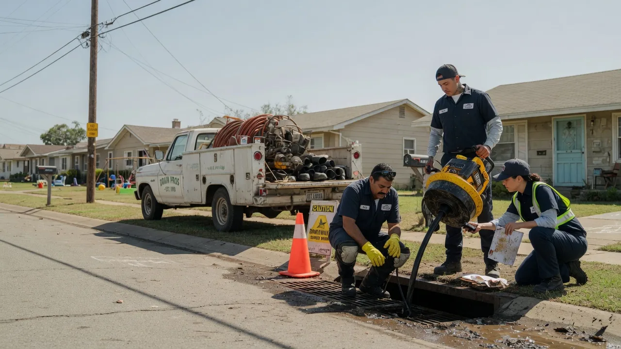 Drain Cleaning in Apple Springs, TX near me
